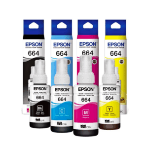Tinta Epson 664 para impresoras EcoTank L110, L210, L365, L375, L395 y L565.