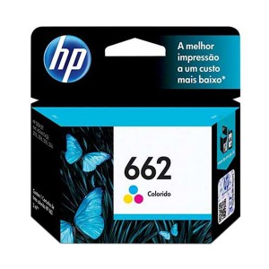 CARTUCHO HP (#662) PARA DESKJET ADVANTAGE 2515 AIO SERIE TRI-COLOR