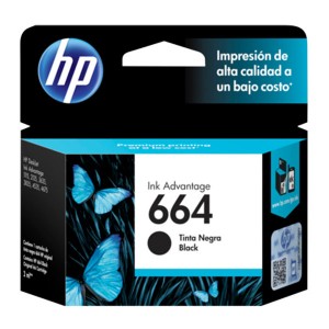 CARTUCHO HP (#664) black